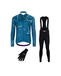 HOLOKOLO maillot largo y pantalón - PASSION WINTER - azul/negro