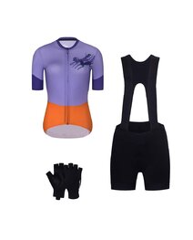 RIVANELLE mega set - STALLION - naranja/negro/púrpura