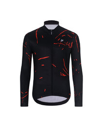 HOLOKOLO maillot largo y pantalón - PASSION WINTER - negro/rojo