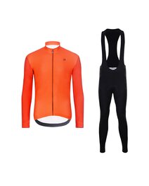 HOLOKOLO maillot largo y pantalón - PERFORMANCE WINTER - naranja/negro