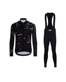 HOLOKOLO maillot largo y pantalón - PASSION WINTER - blanco/negro