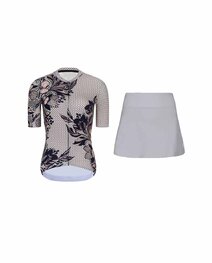 RIVANELLE maillot corto y falda - BAROC - negro/gris