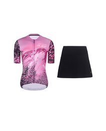 RIVANELLE maillot corto y falda - ROSESCAPE - rosa/púrpura/negro