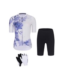 RIVANELLE mega set - FLOWERY LADY - azul/negro/blanco