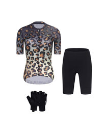 RIVANELLE mega set - WILDCAT - marrón/negro