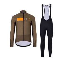 HOLOKOLO chaqueta y pantalón de invierno - ELEMENT - negro/marrón