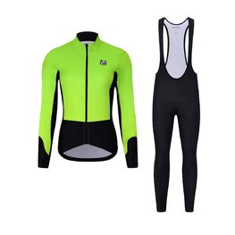 HOLOKOLO chaqueta y pantalón de invierno - CLASSIC LADY - verde claro/negro
