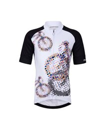HOLOKOLO maillot corto y pantalón corto - RIDERS KIDS - multicolor/blanco/negro