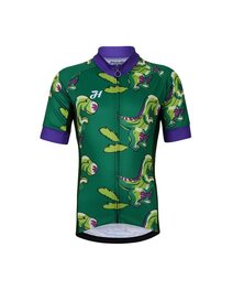 HOLOKOLO maillot corto y pantalón corto - DINOSAURUS - verde/negro
