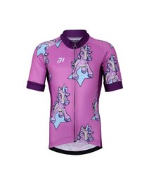HOLOKOLO maillot corto y pantalón corto - UNICORNS - púrpura/negro