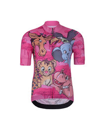 HOLOKOLO maillot corto y pantalón corto - SAFARI - negro/rosa/multicolor
