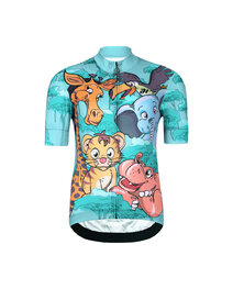 HOLOKOLO maillot corto y pantalón corto - SAFARI - multicolor/turquesa/negro