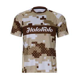 HOLOKOLO jersey de manga corta - DUNE MTB - marrón
