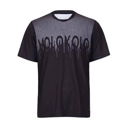 HOLOKOLO jersey de manga corta - FORCE MTB - negro/blanco