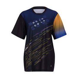 HOLOKOLO jersey de manga corta - UNIVERSE MTB - marrón/negro