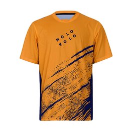 HOLOKOLO jersey de manga corta - UNIVERSE MTB - naranja/negro