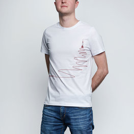 NU. BY HOLOKOLO Camiseta de manga corta - UP & NEVER STOP - blanco