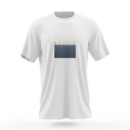 NU. BY HOLOKOLO Camiseta de manga corta - CURIOSITY - blanco/azul