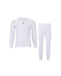 HOLOKOLO camiseta interior y mallas interiores - WINTER BASE LAYER - blanco