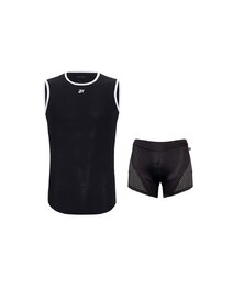 HOLOKOLO camiseta funcional y bóxers - AIR - negro