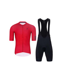 HOLOKOLO maillot corto y pantalón corto - VICTORIOUS ELITE - negro/rojo