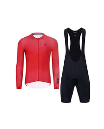 HOLOKOLO maillot corto y pantalón corto - VICTORIOUS ELITE - rojo
