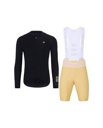 HOLOKOLO maillot largo y pantalón - VICTORIOUS GOLD - beige/dorado/negro