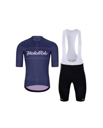 HOLOKOLO maillot corto y pantalón corto - GEAR UP  - negro/azul