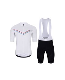 HOLOKOLO maillot corto y pantalón corto - LEVEL UP  - negro/blanco