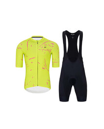HOLOKOLO maillot corto y pantalón corto - PASSION - amarillo/rosa