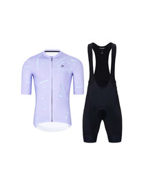 HOLOKOLO maillot corto y pantalón corto - PASSION - azul/púrpura