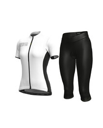 ALÉ maillot corto y pantalón corto - COLOR BLOCK LADY - blanco/negro