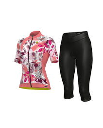ALÉ maillot corto y pantalón corto - PR-S GARDEN LADY - rosa/negro