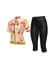 ALÉ maillot corto y pantalón corto - PR-S AMAZZONIA LADY - naranja/negro
