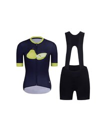 RIVANELLE maillot corto y pantalón corto - FRUIT LADY  - negro/azul