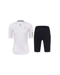 RIVANELLE maillot corto y pantalón corto - VICTORIOUS GOLD LADY - negro/blanco