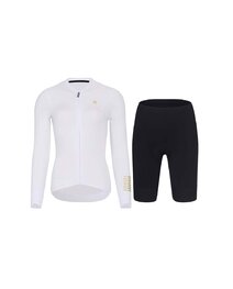 HOLOKOLO maillot corto y pantalón corto - VICTORIOUS ELITE - blanco/negro