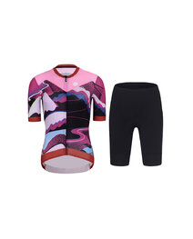 RIVANELLE maillot corto y pantalón corto - SUNSET ELITE LADY - rosa/multicolor/negro