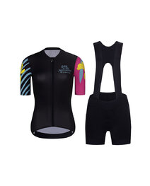 RIVANELLE maillot corto y pantalón corto - MEDITATION  - negro/rosa
