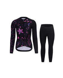 RIVANELLE chaqueta y pantalón de invierno - OASIS WINTER - negro/rosa