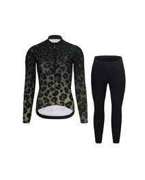 RIVANELLE chaqueta y pantalón de invierno - WILDCAT WINTER - negro/marrón