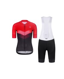 RIVANELLE maillot corto y pantalón corto - ARROW II - rojo/negro