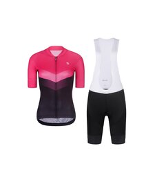 RIVANELLE maillot corto y pantalón corto - ARROW II - rosa/negro