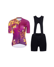 RIVANELLE maillot corto y pantalón corto - BAROC - púrpura/amarillo