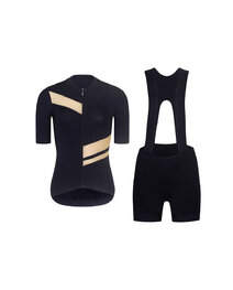 RIVANELLE maillot corto y pantalón corto - GLAMOR - beige/negro