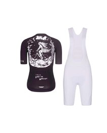 RIVANELLE maillot corto y pantalón corto - MOONLIGHT - negro/blanco