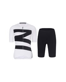 RIVANELLE maillot corto y pantalón corto - MISSVELOAIRE - negro/blanco