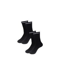 RIVANELLE calcetines clásicos - VELON 2PAK - negro