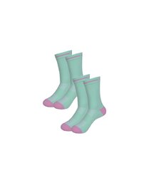 RIVANELLE calcetines clásicos - VELON 2PAK - rosa/azul claro