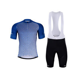 HOLOKOLO maillot corto y pantalón corto - DAYBREAK - blanco/azul/negro